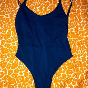 Aerie Navy One Piece: Large